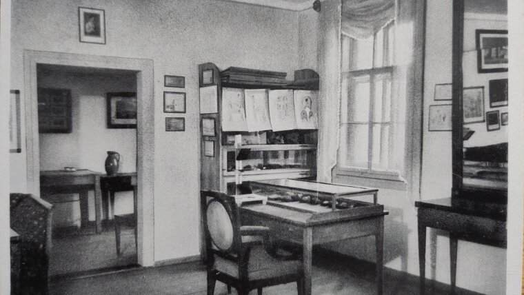 Goethezimmer im Haus des Botanischen Gartens